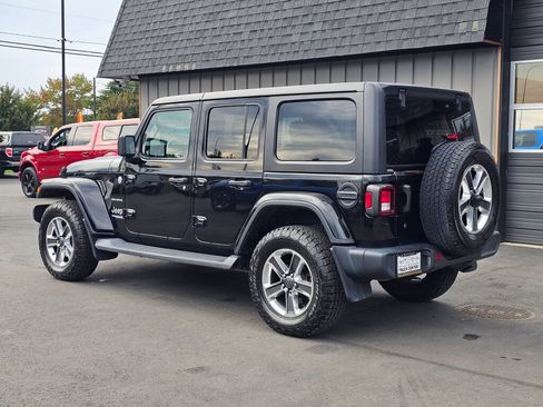 Used 2020 Jeep Wrangler Unlimited Sahara w/ Uconnect 4C Nav & Sound Group AWD/4WD image 7