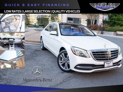 Used 2018 Mercedes-Benz S 560 4MATIC Sedan image 1