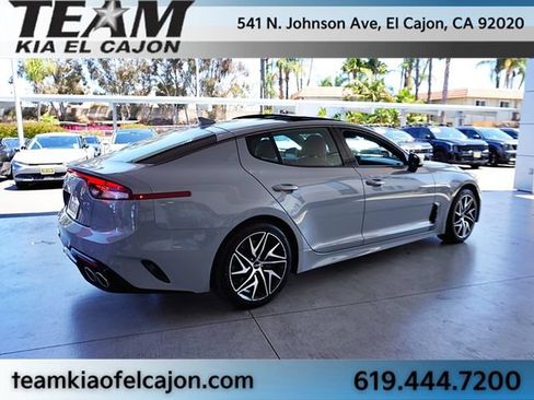 Certified 2023 Kia Stinger GT-Line w/ Sun & Sound Package RWD image 8