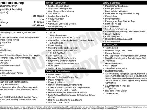 Used 2023 Honda Pilot Touring image 2