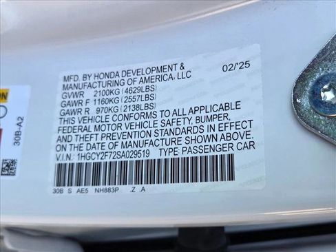 Used 2025 Honda Accord Sport image 25