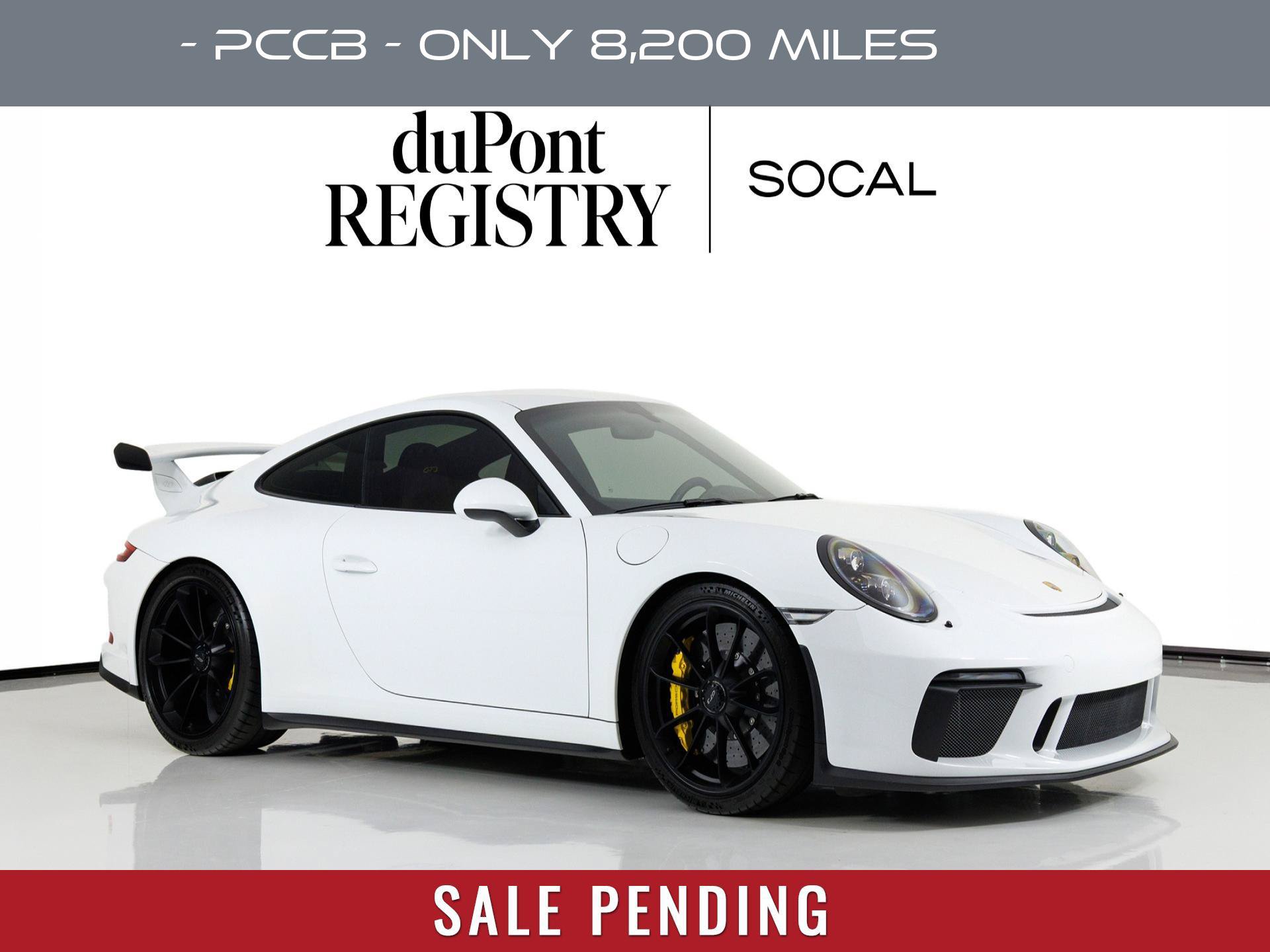 Used 2018 Porsche 911 GT3 RWD image 1