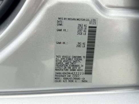 Used 2023 Nissan Altima 2.5 SV w/ SV Premium Package FWD image 26