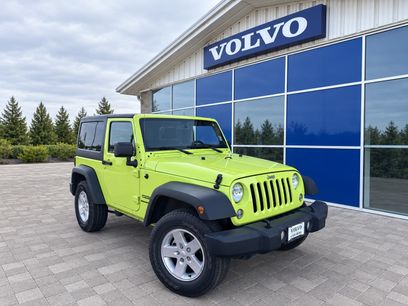 Used 2016 Jeep Wrangler Sport w/ Quick Order Package 24S