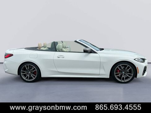 Used 2021 BMW M440i Convertible w/ Premium Package RWD image 2