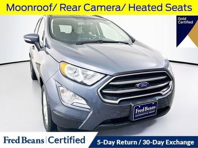Certified 2022 Ford EcoSport SE