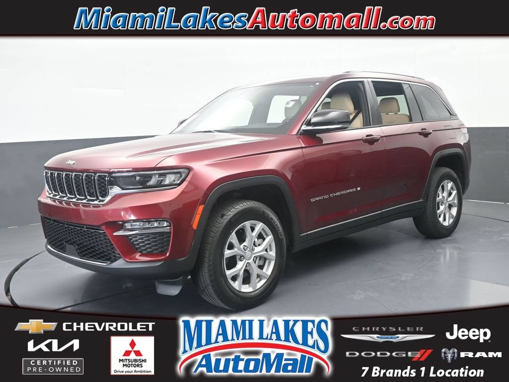 Used 2023 Jeep Grand Cherokee Limited w/ Trailer Tow Prep Group (B) RWD 360° Tour