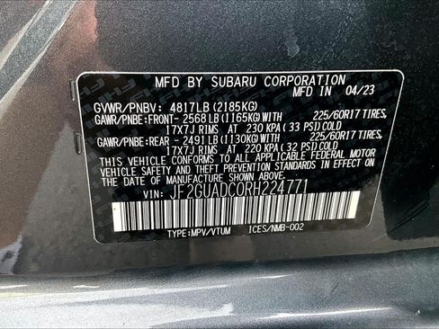 Used 2024 Subaru Crosstrek 2.0i Premium AWD/4WD image 29