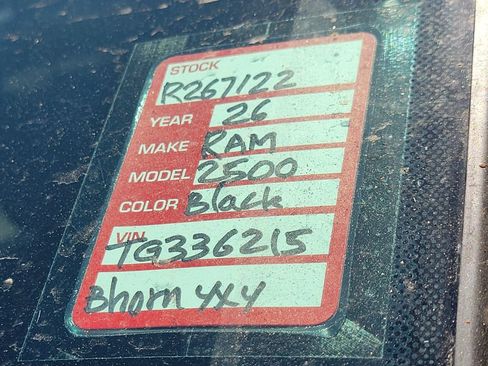 New 2026 RAM 2500 Big Horn AWD/4WD image 27