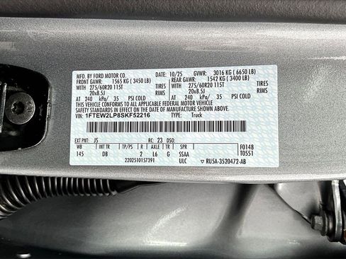 New 2025 Ford F150 STX w/ STX Black Appearance Package image 8