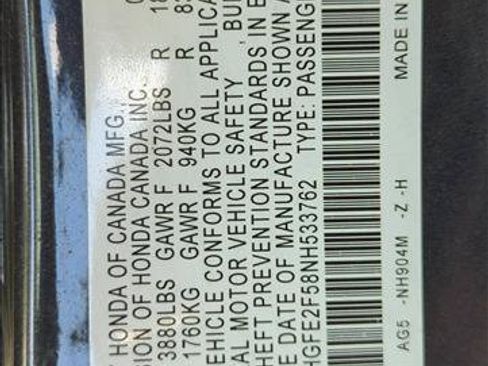 Used 2022 Honda Civic Sport image 25