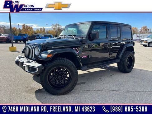 Used 2022 Jeep Wrangler Unlimited Sahara 4xe w/ Cold Weather Group image 1
