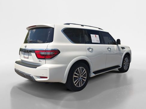 Certified 2023 Nissan Armada SL w/ Captain's Chairs Package RWD image 5