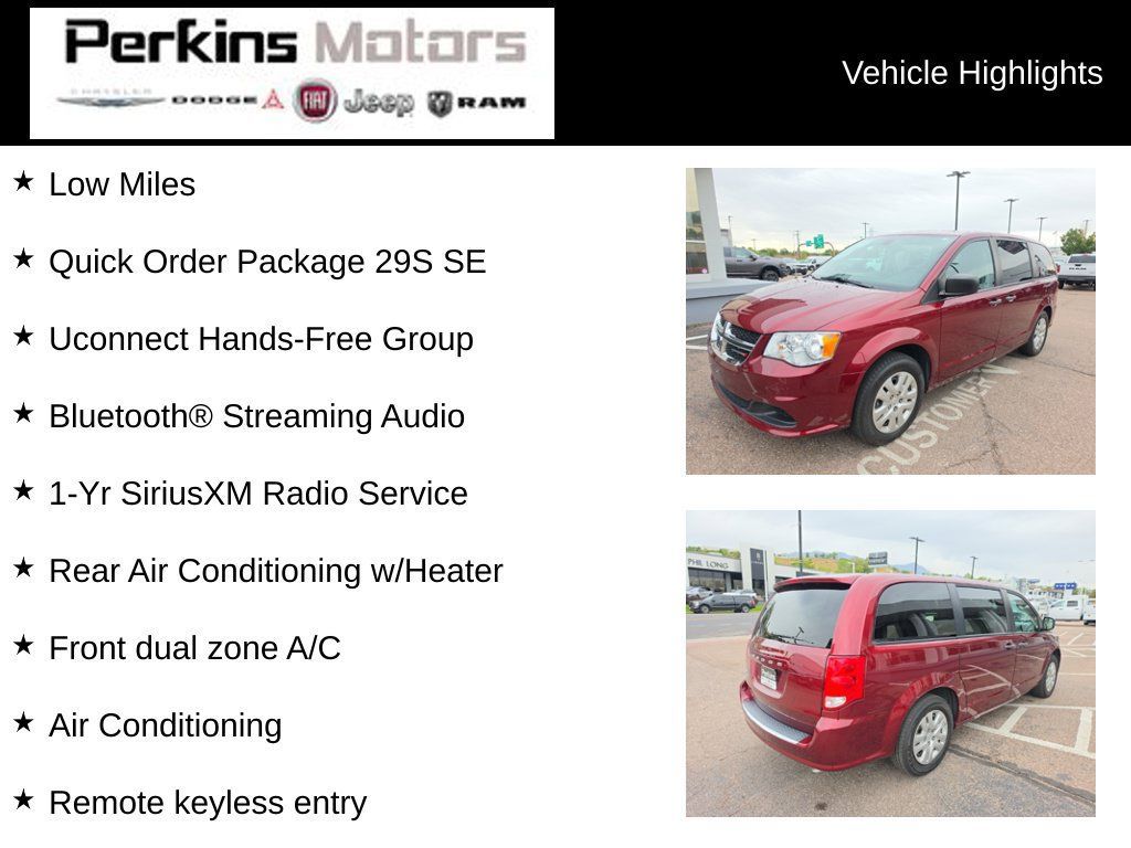Used 2019 Dodge Grand Caravan SE w/ UConnect Hands-Free Group FWD image 14