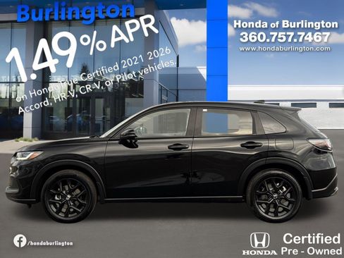 Certified 2025 Honda HR-V Sport image 3