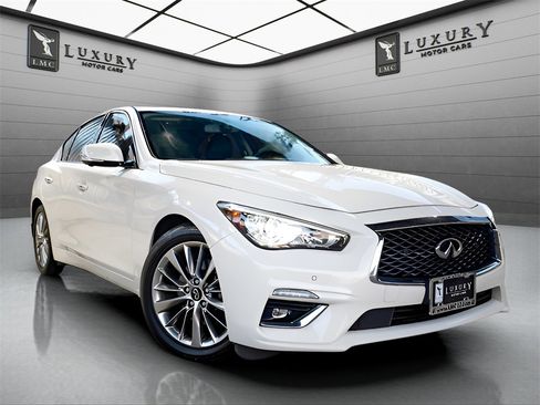 Used 2023 INFINITI Q50 Luxe w/ Cargo Package image 1