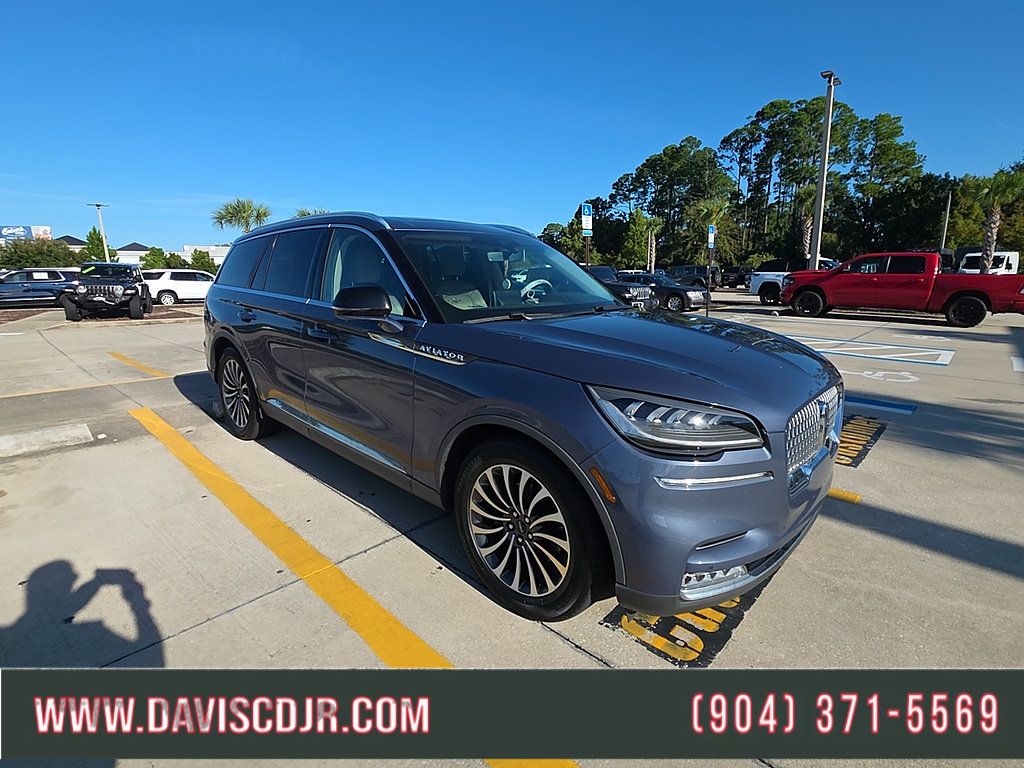 Used 2021 Lincoln Aviator Reserve w/ Elements Package Plus RWD image 1