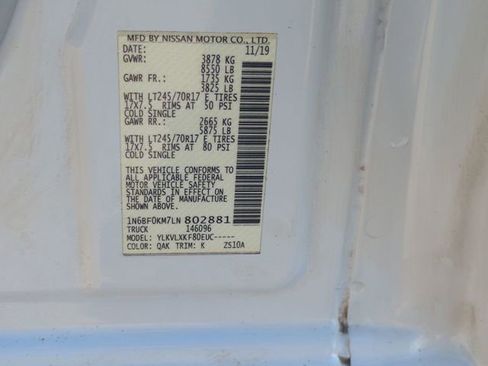 Used 2020 Nissan NV 1500 SV image 29