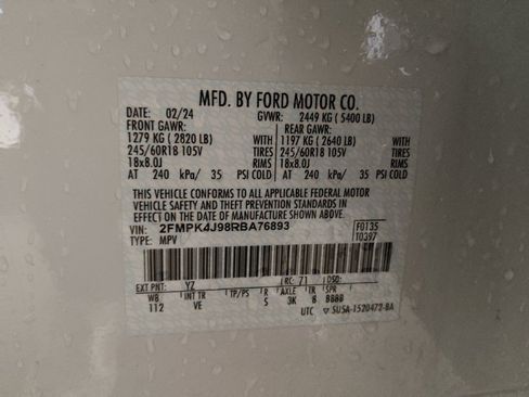 Used 2024 Ford Edge SEL image 33