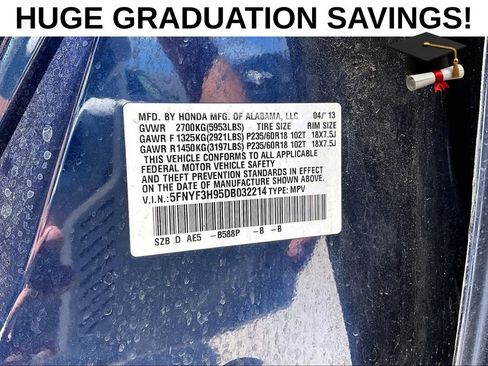 Used 2013 Honda Pilot Touring image 41