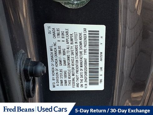 Used 2016 Honda Civic LX image 26