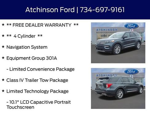 Certified 2023 Ford Explorer Limited w/ Limited Technology Package image 12