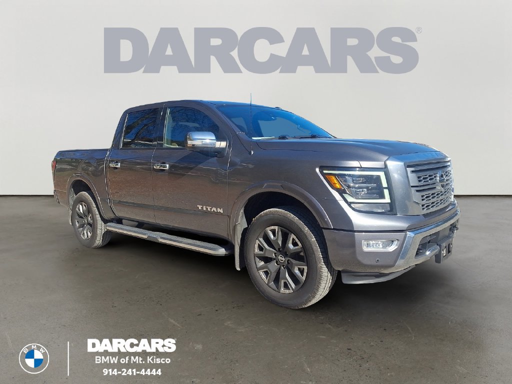 Used 2021 Nissan Titan Platinum Reserve w/ Moonroof Package AWD/4WD image 1