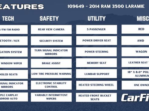 Used 2014 RAM 3500 Laramie image 35