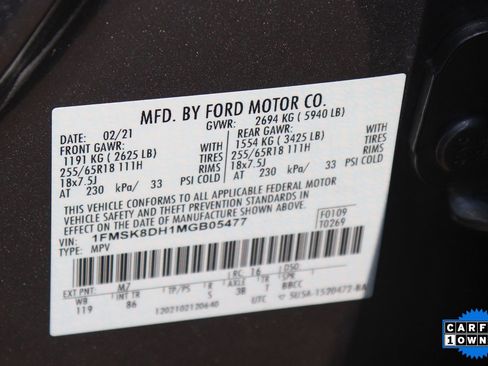 Used 2021 Ford Explorer XLT image 43