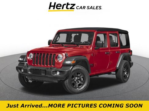 Used 2025 Jeep Wrangler Unlimited Rubicon AWD/4WD image 1
