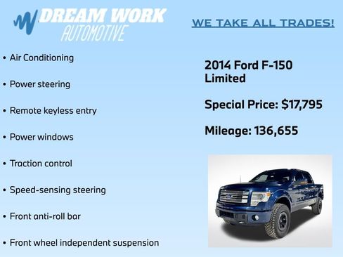 Used 2014 Ford F150 Limited image 7