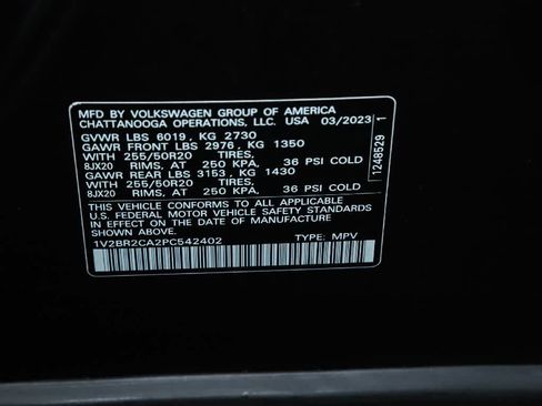 Certified 2023 Volkswagen Atlas SEL AWD/4WD image 22