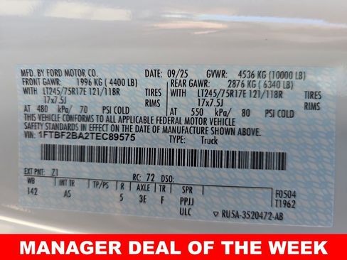 New 2026 Ford F250 XL w/ FX4 Off-Road Package image 43