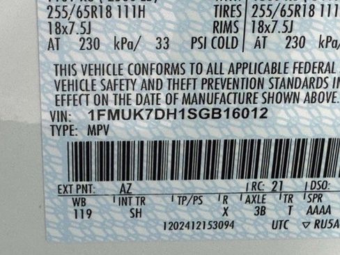 New 2025 Ford Explorer Active w/ Active Comfort Package image 31