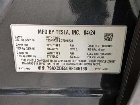 Used 2024 Tesla Model X AWD/4WD image 24