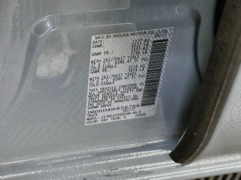 Used 2025 Nissan Frontier PRO-4X w/ Interior Protection Package AWD/4WD image 12