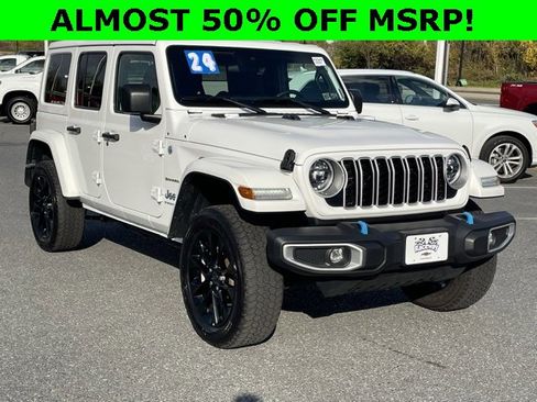 Used 2024 Jeep Wrangler Unlimited Sahara image 1