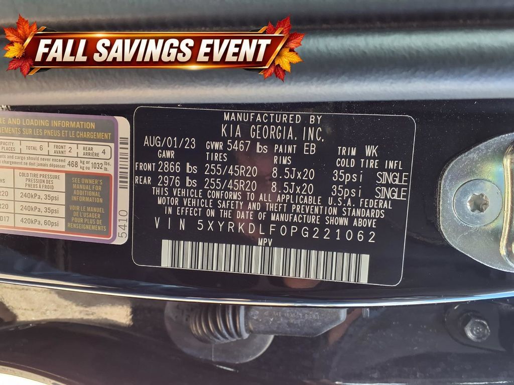 Certified 2023 Kia Sorento SX AWD/4WD image 14