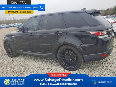 Used 2017 Land Rover Range Rover Sport HSE AWD/4WD image 3