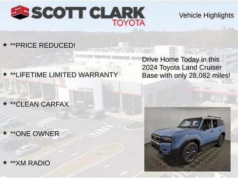 Used 2024 Toyota Land Cruiser w/ Premium Package AWD/4WD image 13