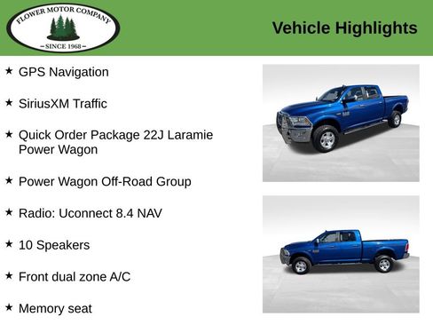 Used 2016 RAM 2500 Power Wagon Laramie AWD/4WD image 4