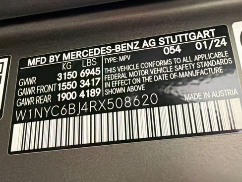 Certified 2024 Mercedes-Benz G 550 image 25