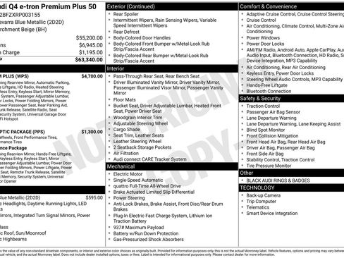 Certified 2024 Audi Q4 e-tron Premium Plus w/ Premium Plus image 31