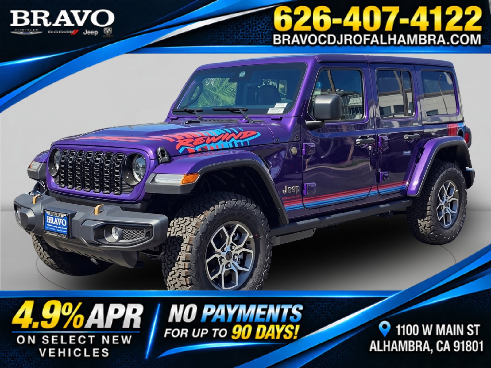 New 2026 Jeep Wrangler Unlimited Sport AWD/4WD image 1