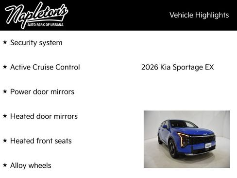 New 2026 Kia Sportage EX FWD image 16