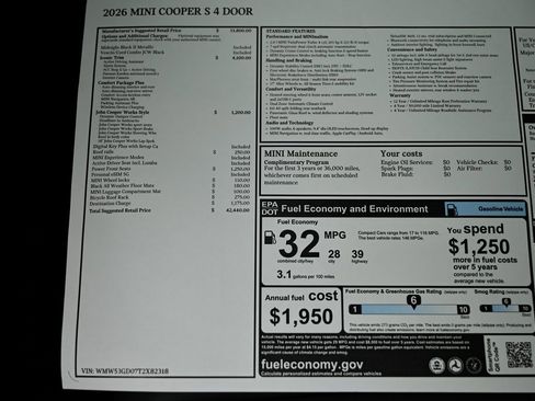 New 2026 MINI Cooper S image 39
