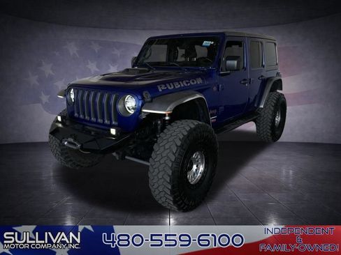 Used 2020 Jeep Wrangler Unlimited Rubicon w/ LED Lighting Group image 1