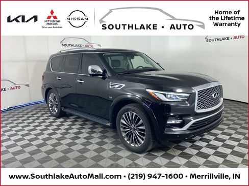 Used 2018 INFINITI QX80 4WD w/ Deluxe Technology Package image 1
