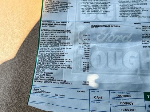 Certified 2022 Ford F150 Lariat w/ Trailer Tow Package AWD/4WD image 40