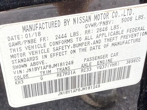 Used 2018 INFINITI Q70 Luxe image 17